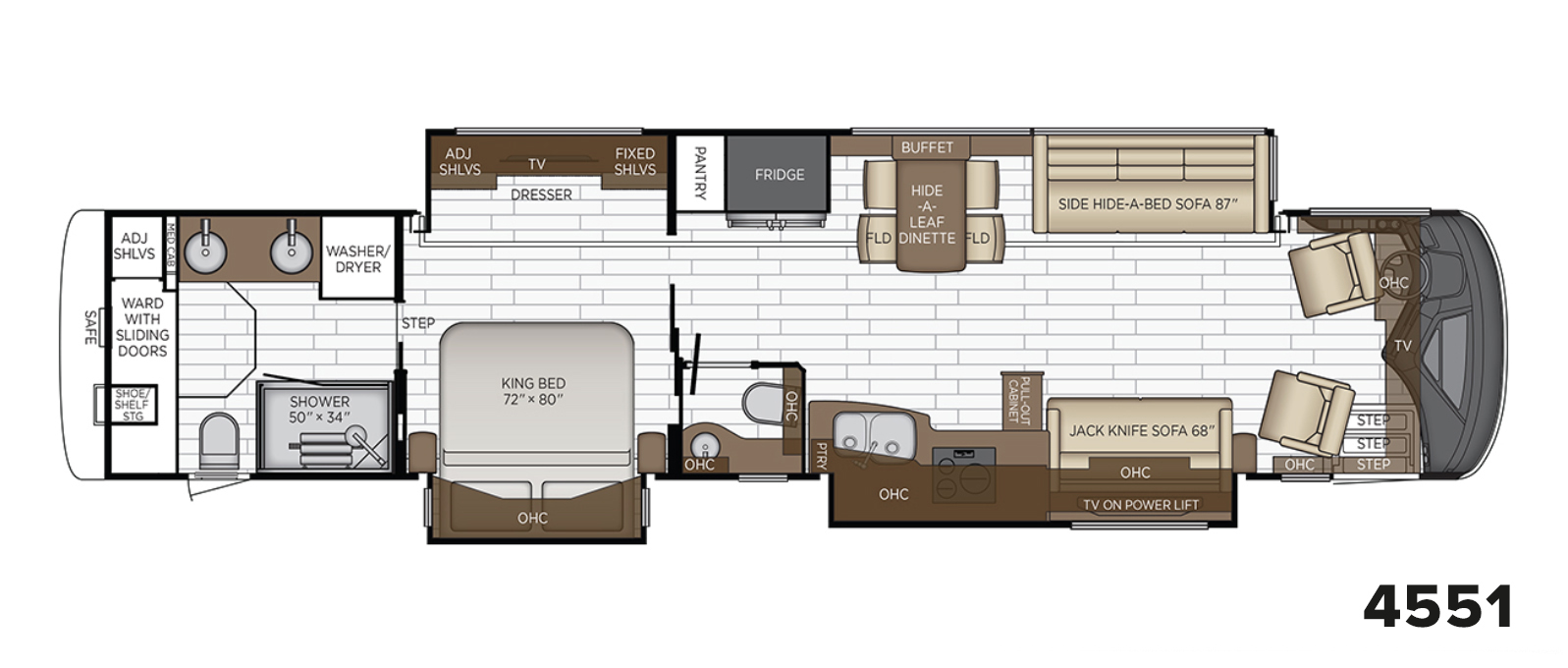 2023 Essex 4551 Floor Plan